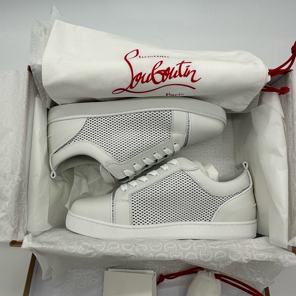 Christian Louboutin Other - BRAND NEW Christian Louboutin AC Louis Junior Orlato Flat Men’s Sneakers NWT!!